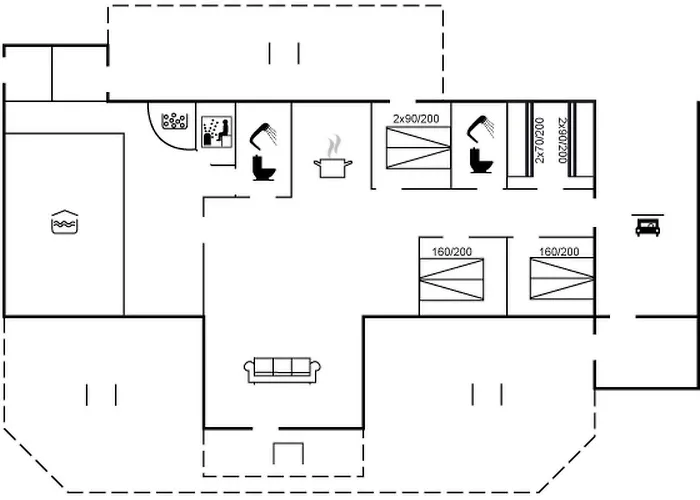 Jaana - 10m From The Sea By Interhome Holiday home Blavand